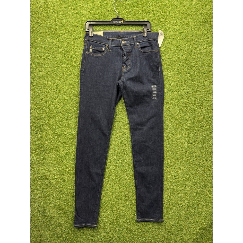 Abercrombie & Fitch Jeans Mens 30x32 Felix Super Skinny Stretch Dark Wash Denim